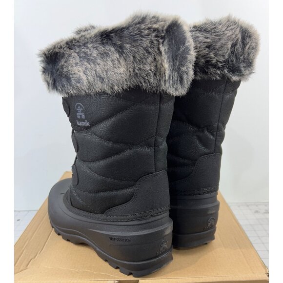 Kamik Women's Momentum 3 Waterproof Winter Boot Black Size 9 New~~~ - Picture 6 of 10